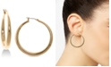 Lauren Ralph Lauren Gold-Tone Graduated Hoop Earrings 